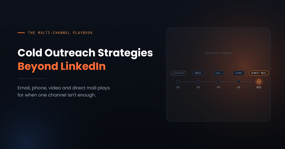 Cold Outreach Strategies Beyond LinkedIn